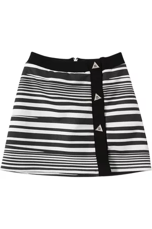 Missoni Girls Printed Skirts - Striped Print Viscose Blend Skirt