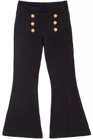 Balmain Girls Pants - Organic Cotton Sweatpants