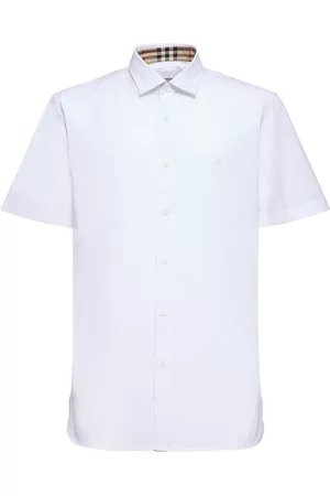 Burberry Men Short sleeved Shirts - Sherfield Cotton Short Sleeve Shirt