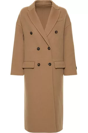 Brunello Cucinelli Women Long Coats - Wool & Cashmere Long Coat