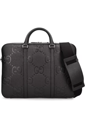 Gucci Signature Laptop Bag in Black for Men