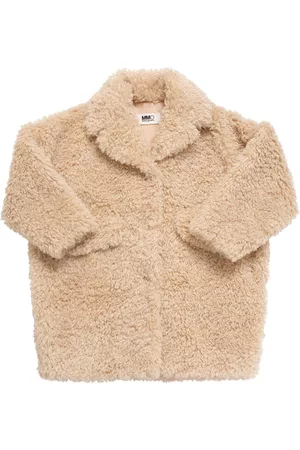 Maison Margiela Girls Fur Coats - Faux Fur Coat