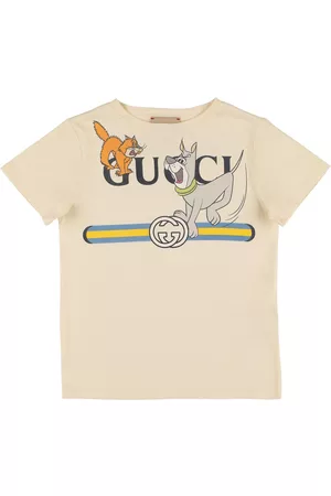 Gucci Girls T-Shirts - Cotton Jersey T-shirt