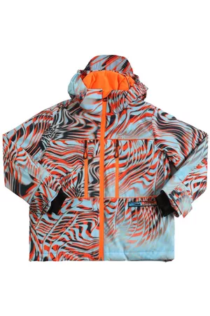 Diesel Girls Ski Suits - Printed Nylon Ski Jacket
