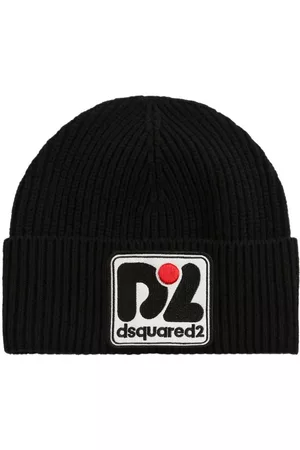 Dsquared2 Girls Accessories - Wool Blend Beanie W/logo Patch