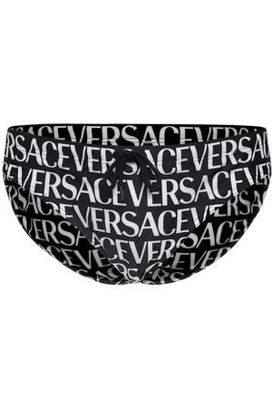 Versace Swim Slip Sponge Jacquard Bottoms