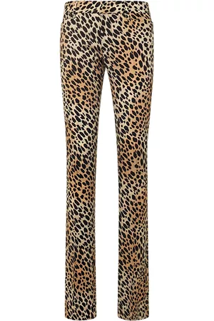 Dsquared2 Women Pants - Leopard Print Low Waisted Pants