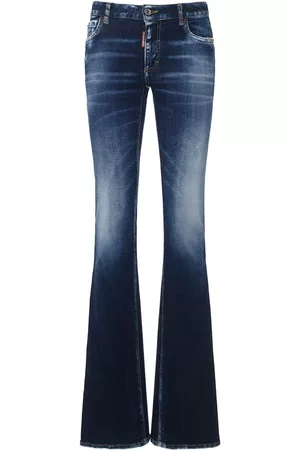 Dsquared2 Women Flared Jeans - Twiggy Mid Rise Flared Jeans