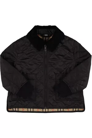Burberry Girls Quilted Jackets - Quilted Nylon Jacket