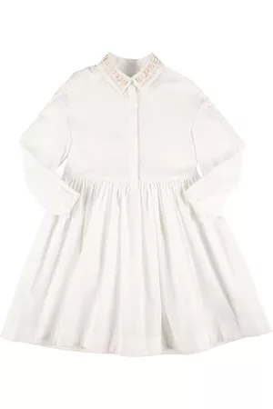 Burberry Girls Graduation Dresses - Cotton Poplin Shirt Dress