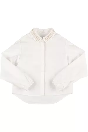 Burberry Girls Shirts - Cotton Poplin Shirt