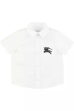 Burberry Boys Shirts - Cotton Blend Shirt W/ Pocket