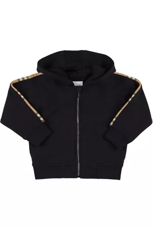 Burberry Girls Zip-up Hoodies - Cotton Zip-up Hoodie
