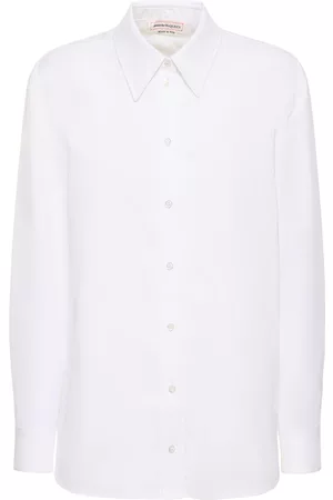 Alexander McQueen Women Shirts - Cotton Poplin Shirt