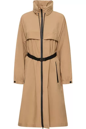Burberry Women Rainwear - Edenthorpe Hooded Long Rain Jacket