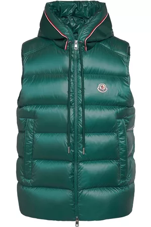 Moncler Men Gilets - Luiro Shiny Nylon Down Vest