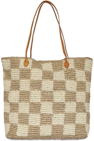 Bembien - Françoise Tote in Brown Check – Salchicha