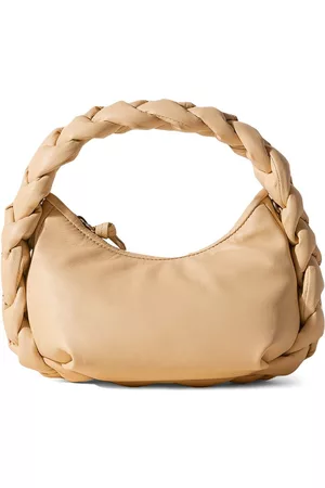 Hereu Espiga Leather Mini Tote Bag - Neutrals