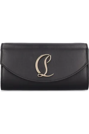 Loubi 54 Small Satin Crossbody Clutch in Red - Christian Louboutin