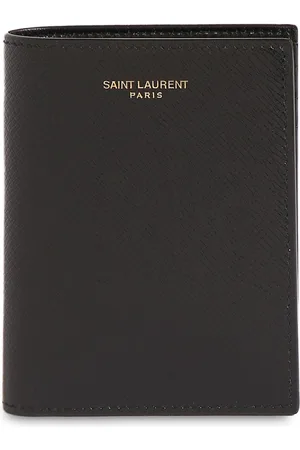 CASSANDRE SHADOW SAINT LAURENT CONTINENTAL WALLET IN GRAINED