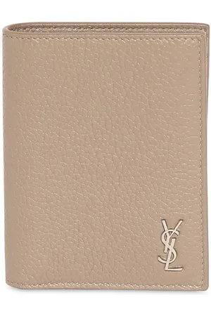 Saint Laurent Cassandra Leather Bifold Wallet