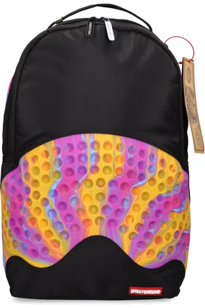 Casper print canvas backpack - SPRAYGROUND - Girls