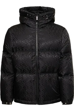 Gcds Monogram Puffer Jacket : Men Coats & Jackets Black | Gcds