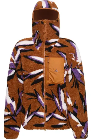 Axel Arigato Billie floral-motif Fleece Jacket - Neutrals
