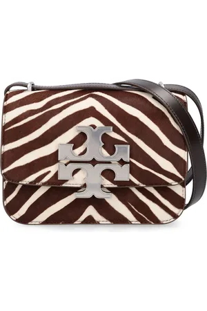 Fleming Small Convertible Bag - Tory Burch - Leather - Brown Pony