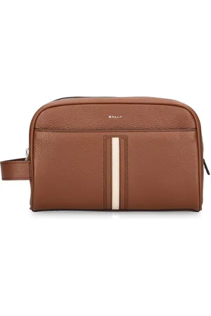 Men's Leather Benery Pouch by Bally