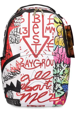 Casper print canvas backpack - SPRAYGROUND - Girls