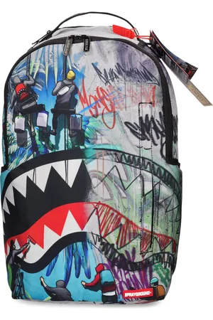 Sprayground Kid 3D Graffiti faux-leather Backpack - Farfetch