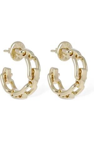 Eera 18kt Gold Reine Hoop Earrings