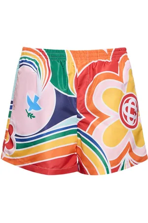 Nanushka Monogram Swim Shorts