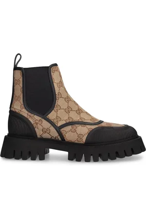 GUCCI Stanley embellished rubber rain boots