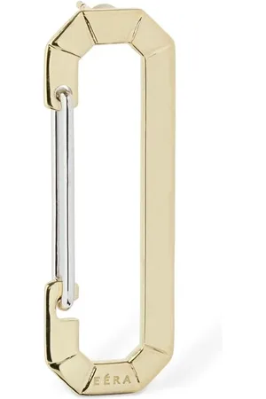 Eera Ny 18kt Gold Small Mono Earring