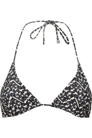 Tory Burch Printed Triangle Bikini Top