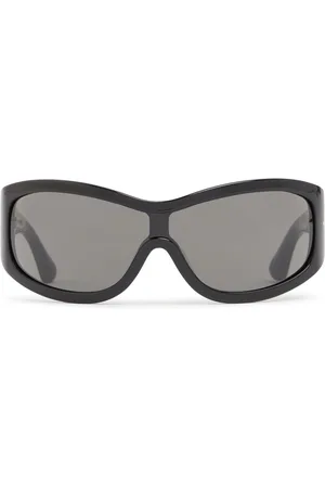 PORT TANGER Nunny Acetate Sunglasses W/ Black Lens