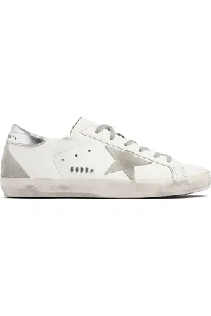 Golden Goose 20mm Super-star Leather & Suede Sneakers