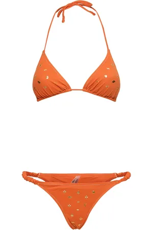 Reina Olga Scrunchie Triangle Bikini