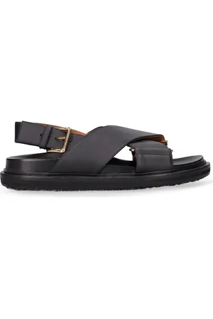 Marni 20mm Fussbett Leather Sandals