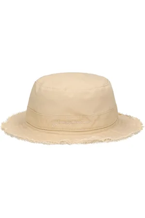 Jacquemus Logo Cotton Bucket Hat