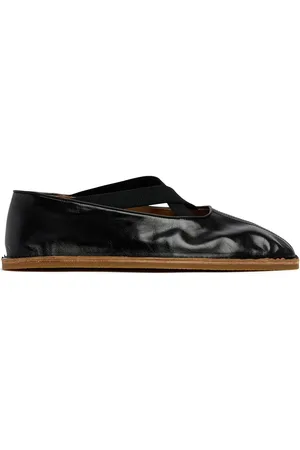 DRIES VAN NOTEN Leather Ballerina-style Loafers