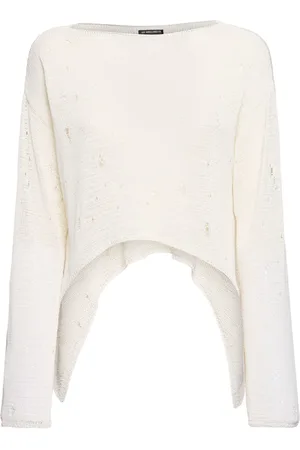 ANN DEMEULEMEESTER Loa Open Neck Sweater