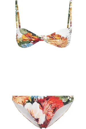 Dolce & Gabbana Printed Jersey Bikini