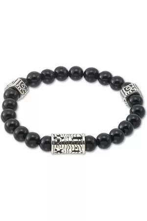 Legacy For Men By Simone I. Smith Onyx (8mm) Stretch Bracelet in