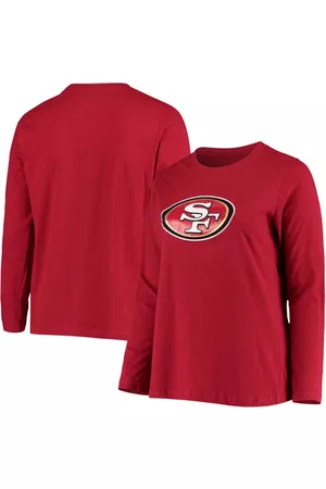 Fanatics Women's Branded Scarlet San Francisco 49ers Established Jersey  Cropped V-Neck T-shirt - Macy's