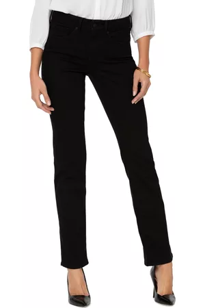 NYDJ Marilyn Tummy-Control Straight-Leg Jeans