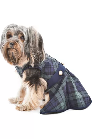 Parisian Women Dresses - Scottish Plaid Taffeta Dog Dress