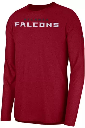 Nike Men Long sleeved Shirts - Men's Atlanta Falcons Player Long Sleeve Top
